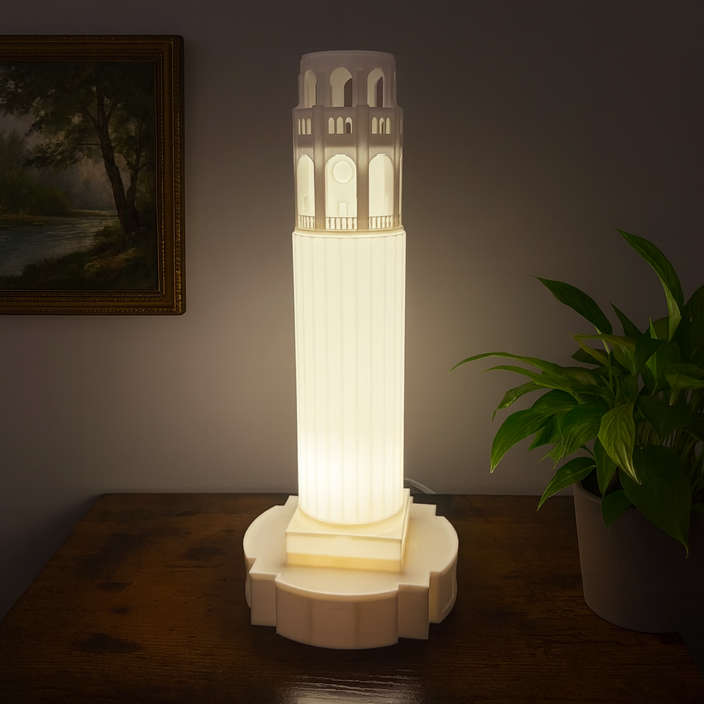 Coit Tower Lamp – ZedPrints