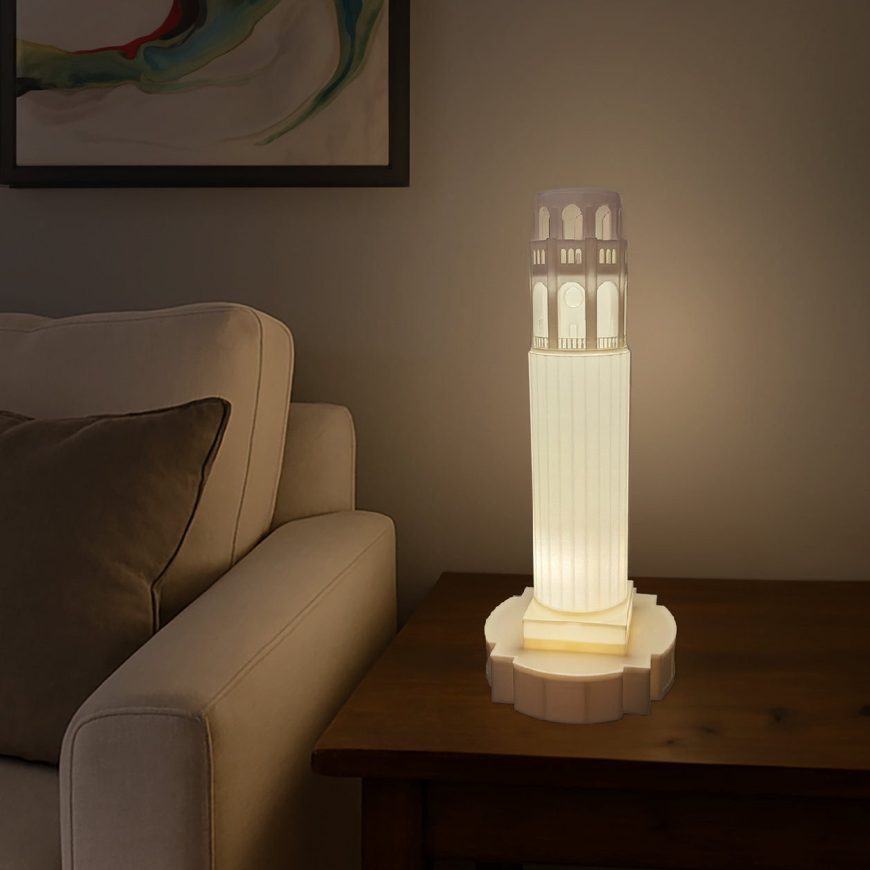 Coit Tower Lamp