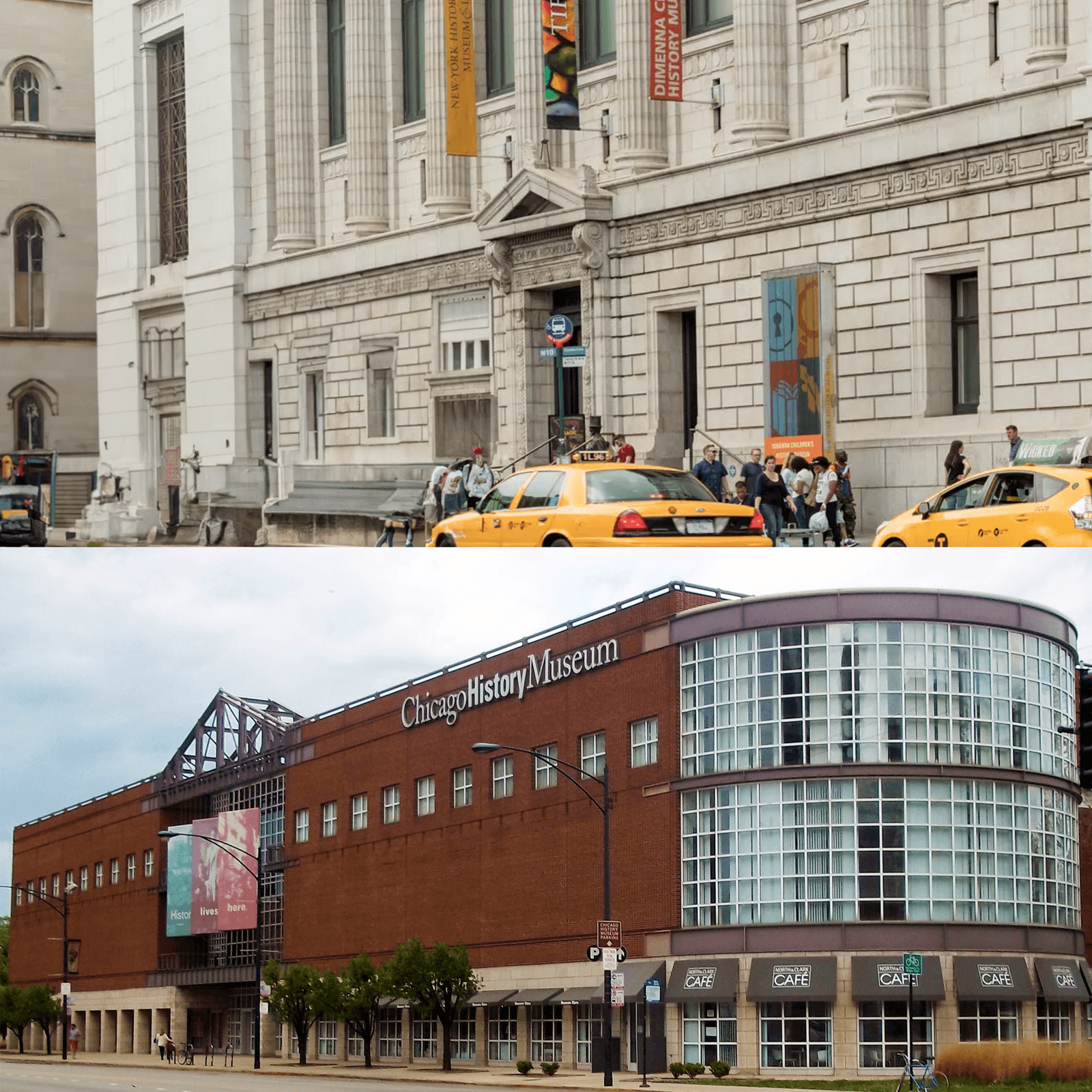 The New York Historical Society and the Chicago History Museum