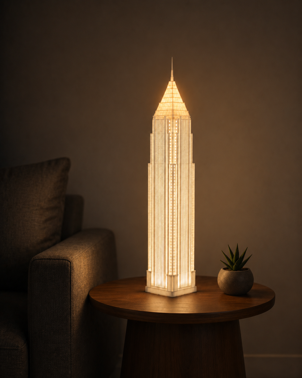 Atlanta's Bank of America Plaza Lamp