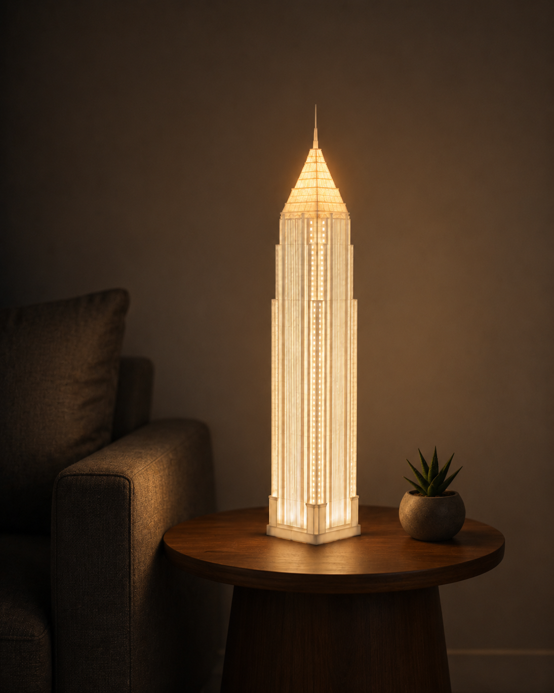Atlanta's Bank of America Plaza Lamp