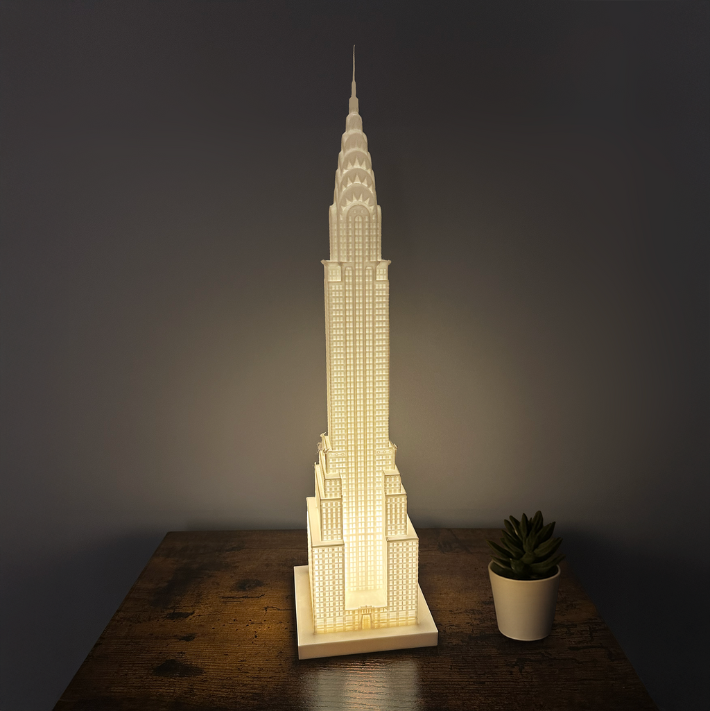 Chrysler Building Lamp – ZedPrints