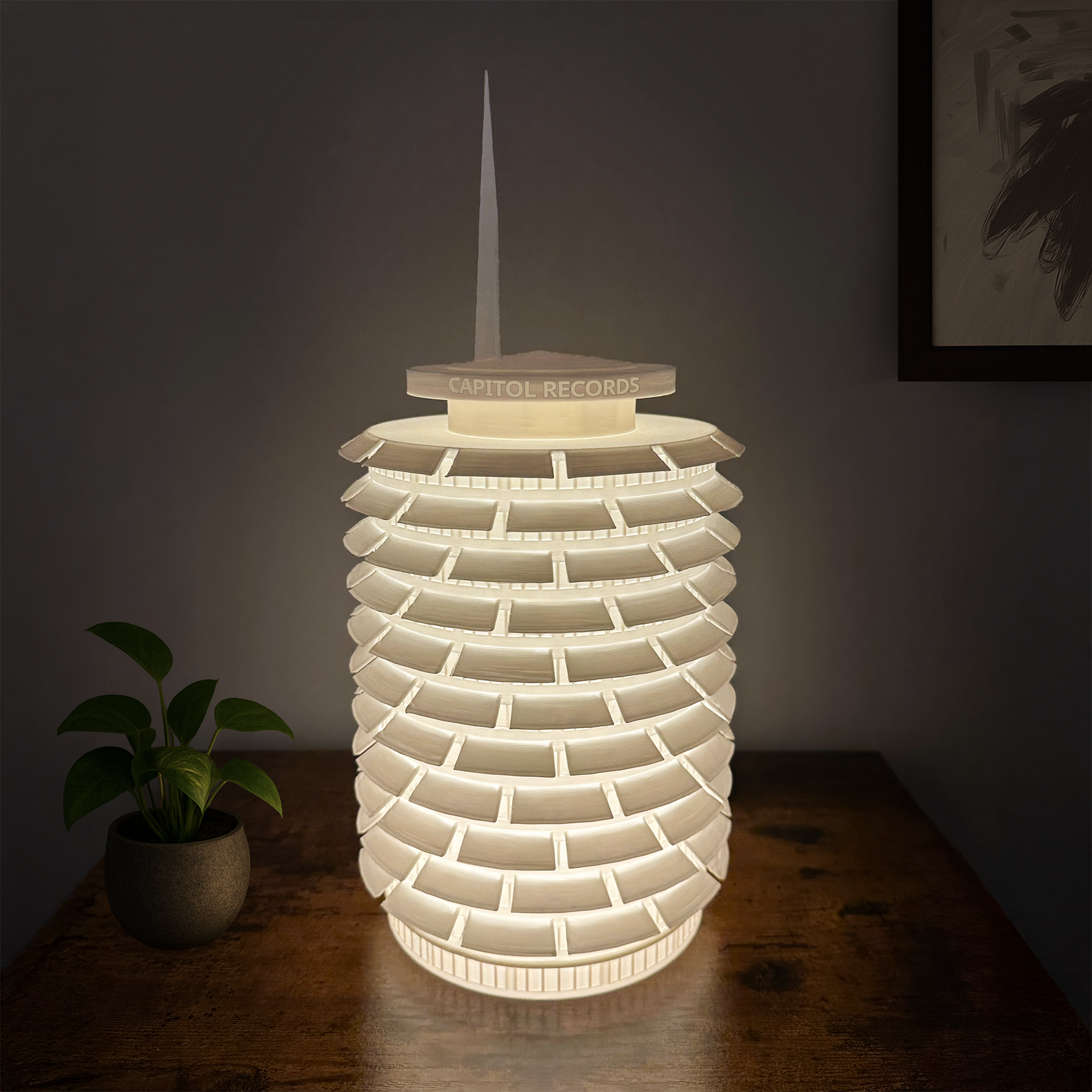 Capitol Records Building Lamp