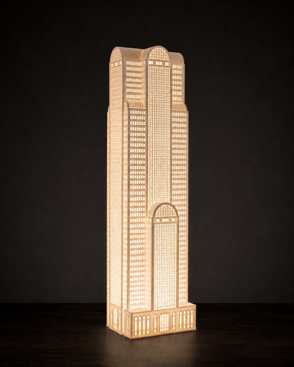 Comerica Bank Tower Lamp