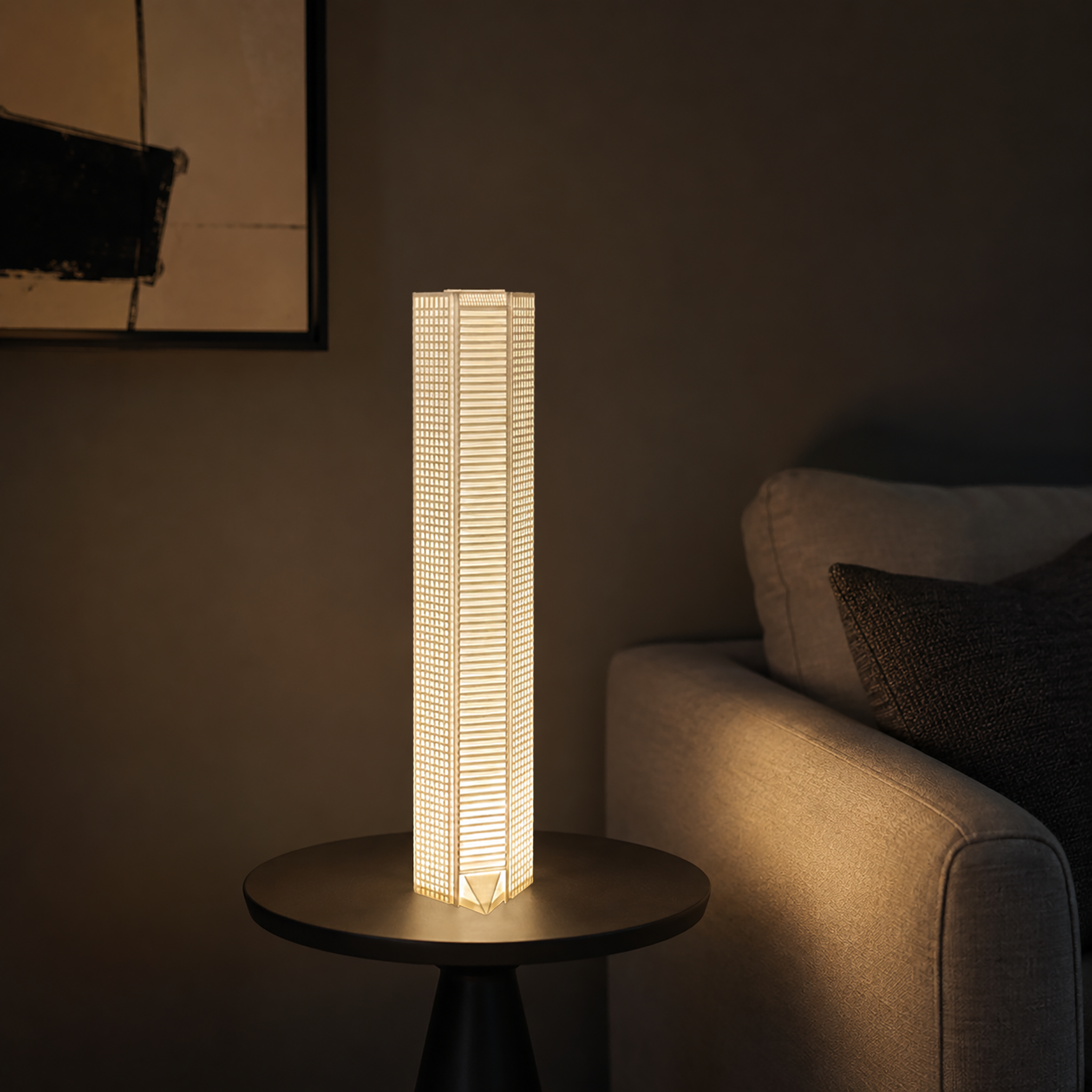 Houston Chase Tower Lamp