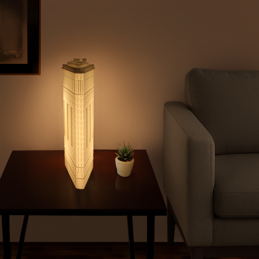 Flatiron Building Lamp