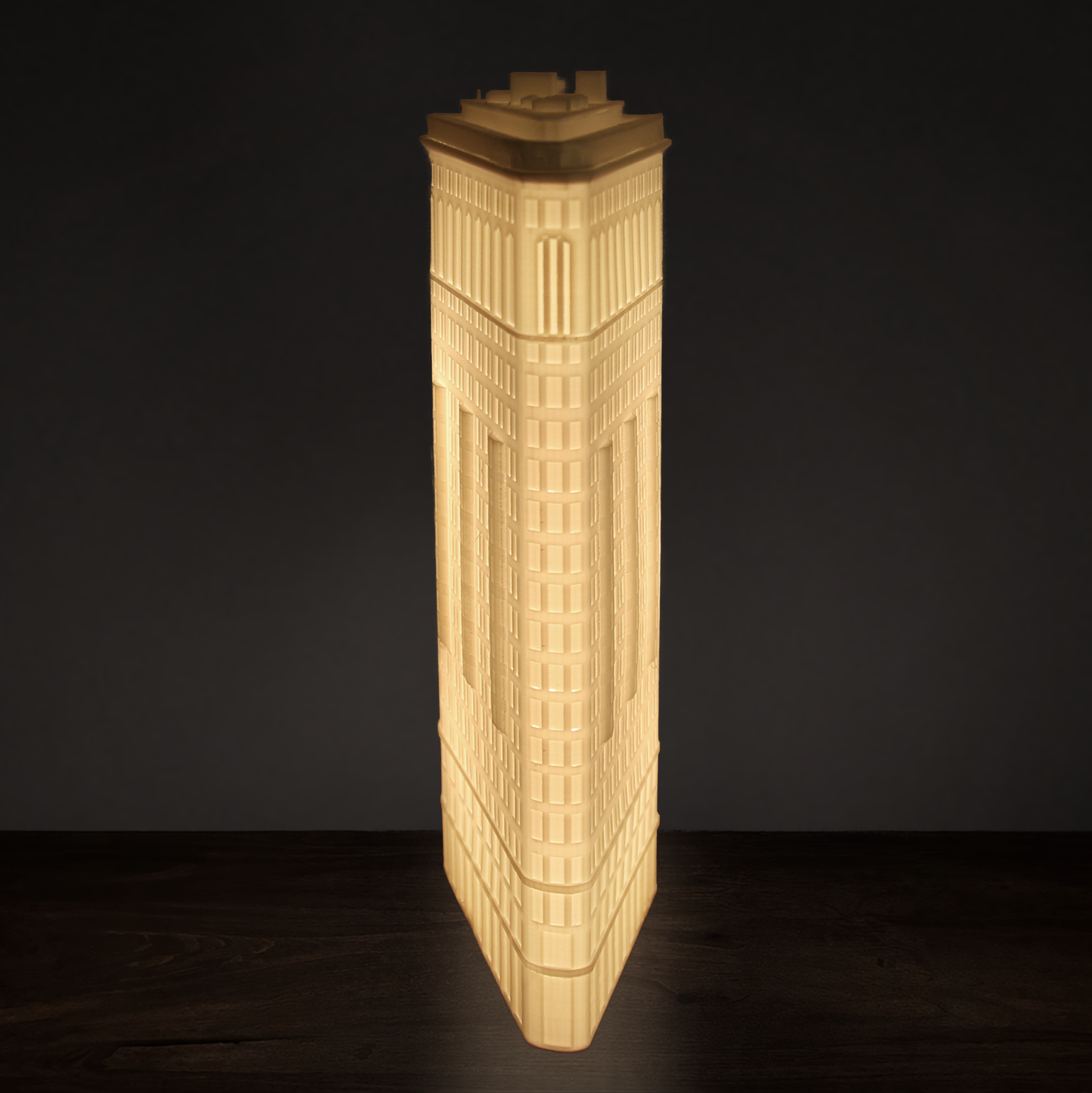 Flatiron Building Lamp