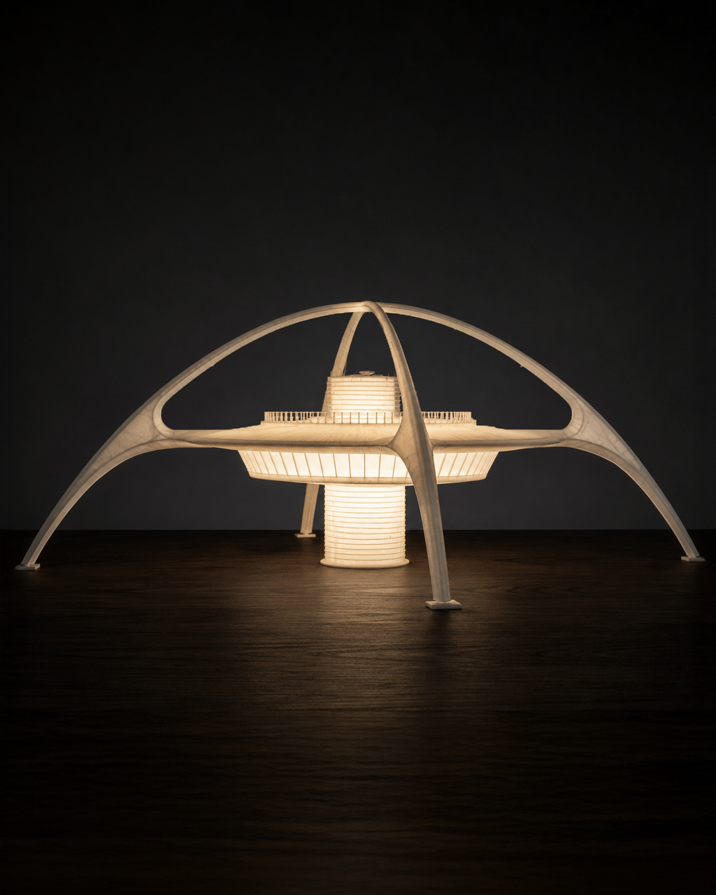 LAX Theme Building Lamp