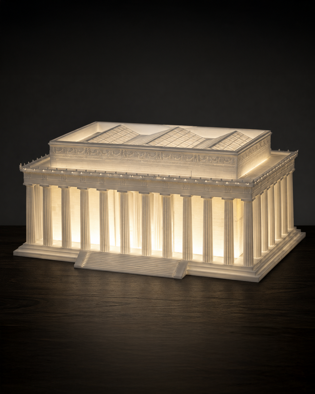 Lincoln Memorial Lamp