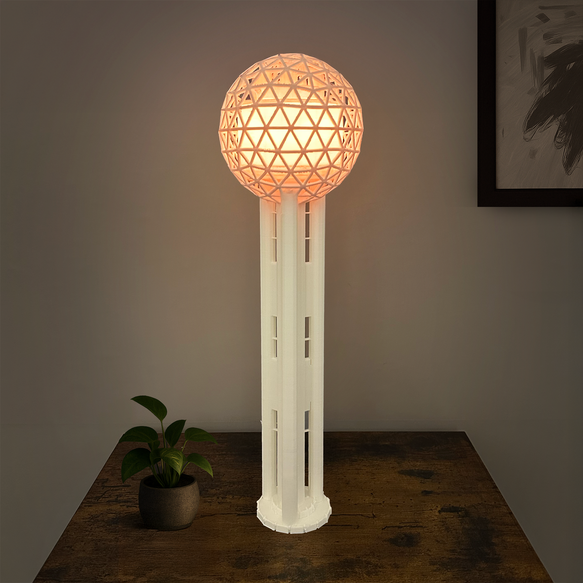 Reunion Tower Lamp – ZedPrints