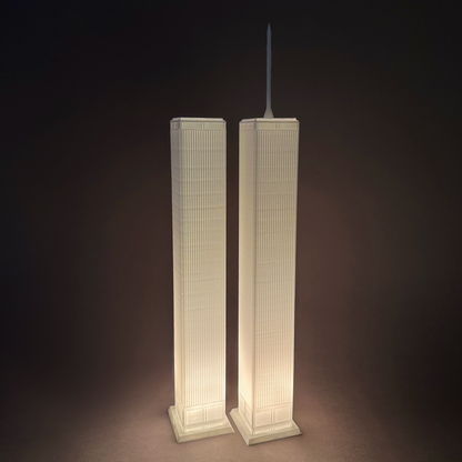 Twin Towers Lamps