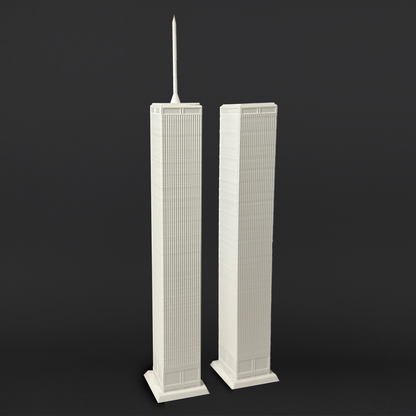 Twin Towers Lamps