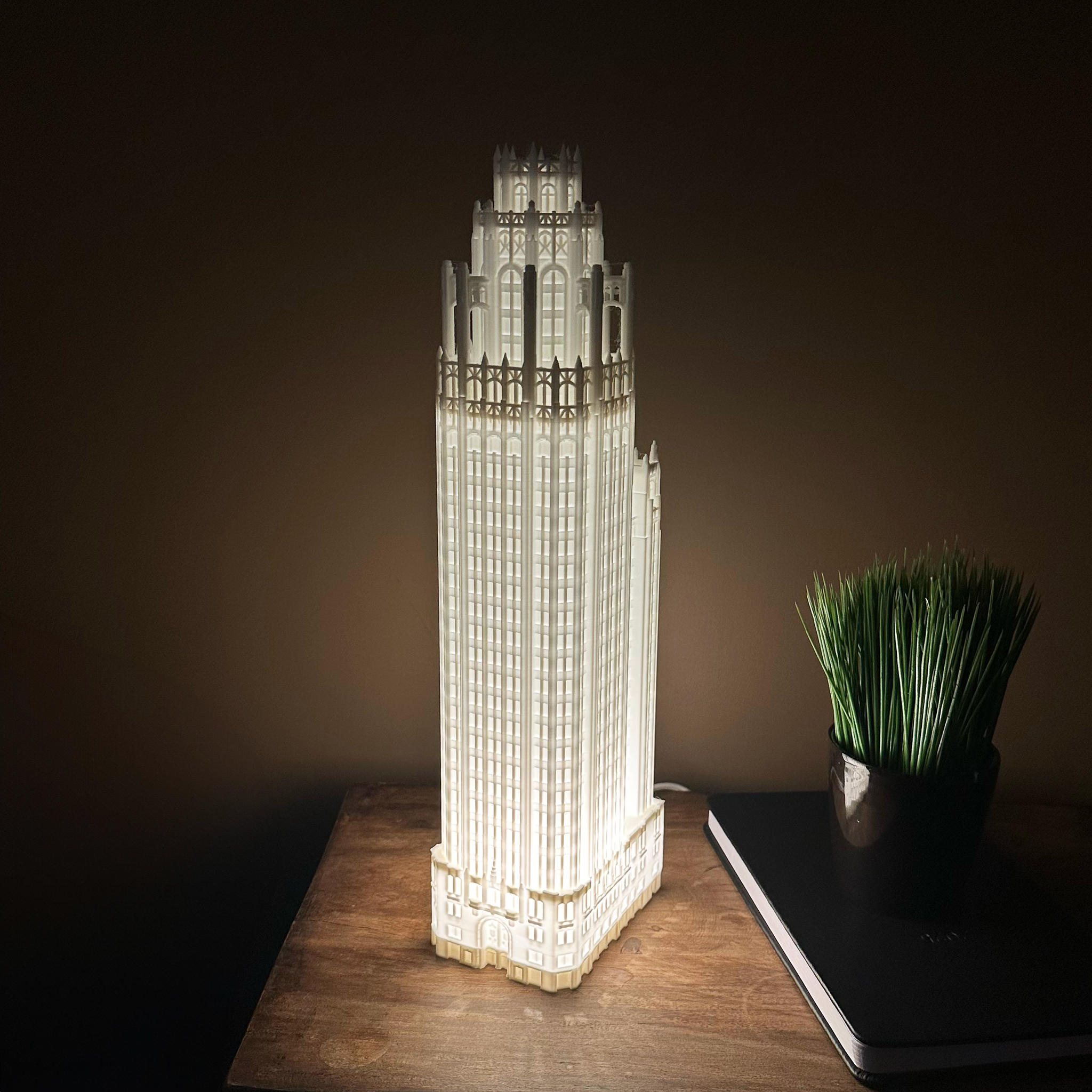 Tribune Tower Lamp