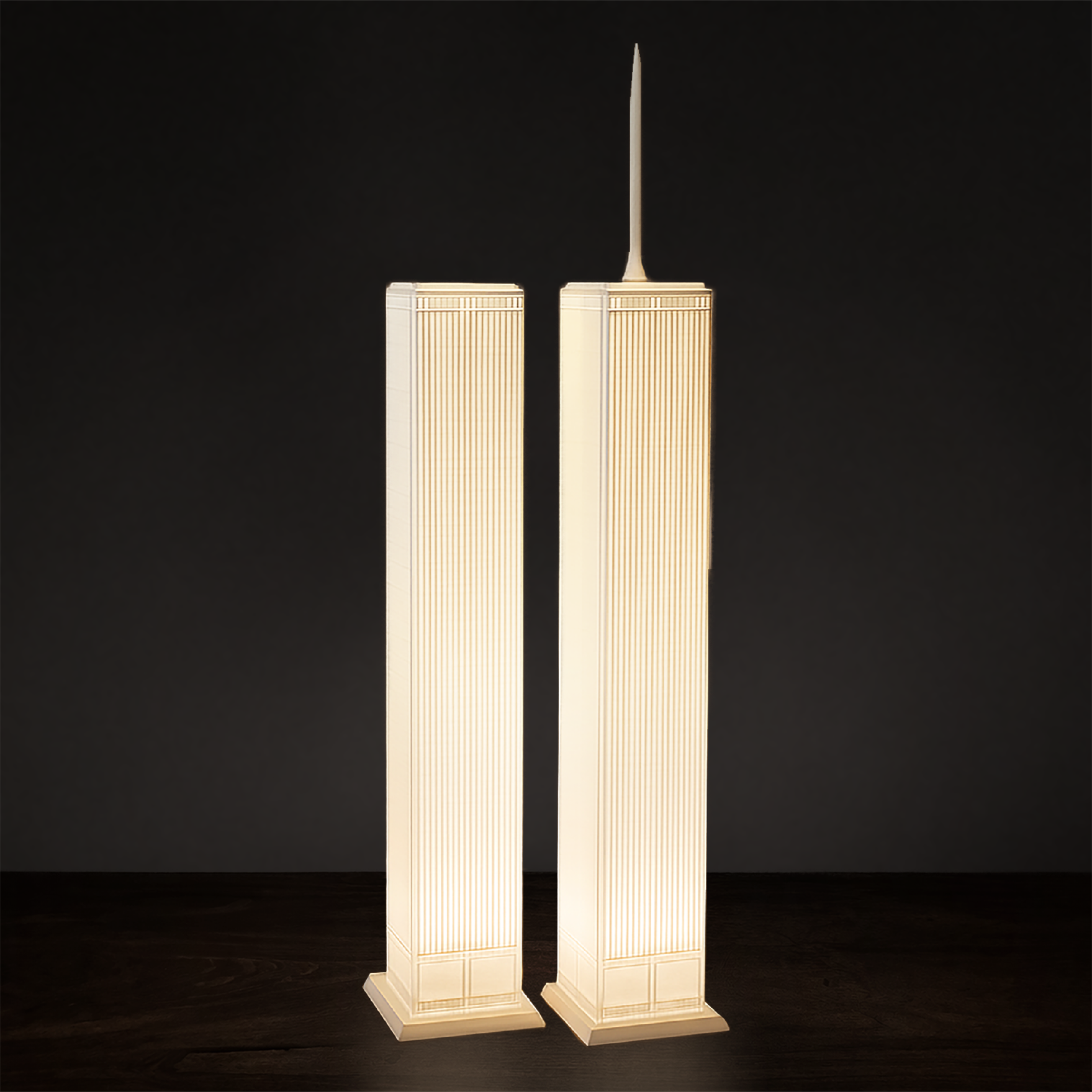 Twin Towers Lamps