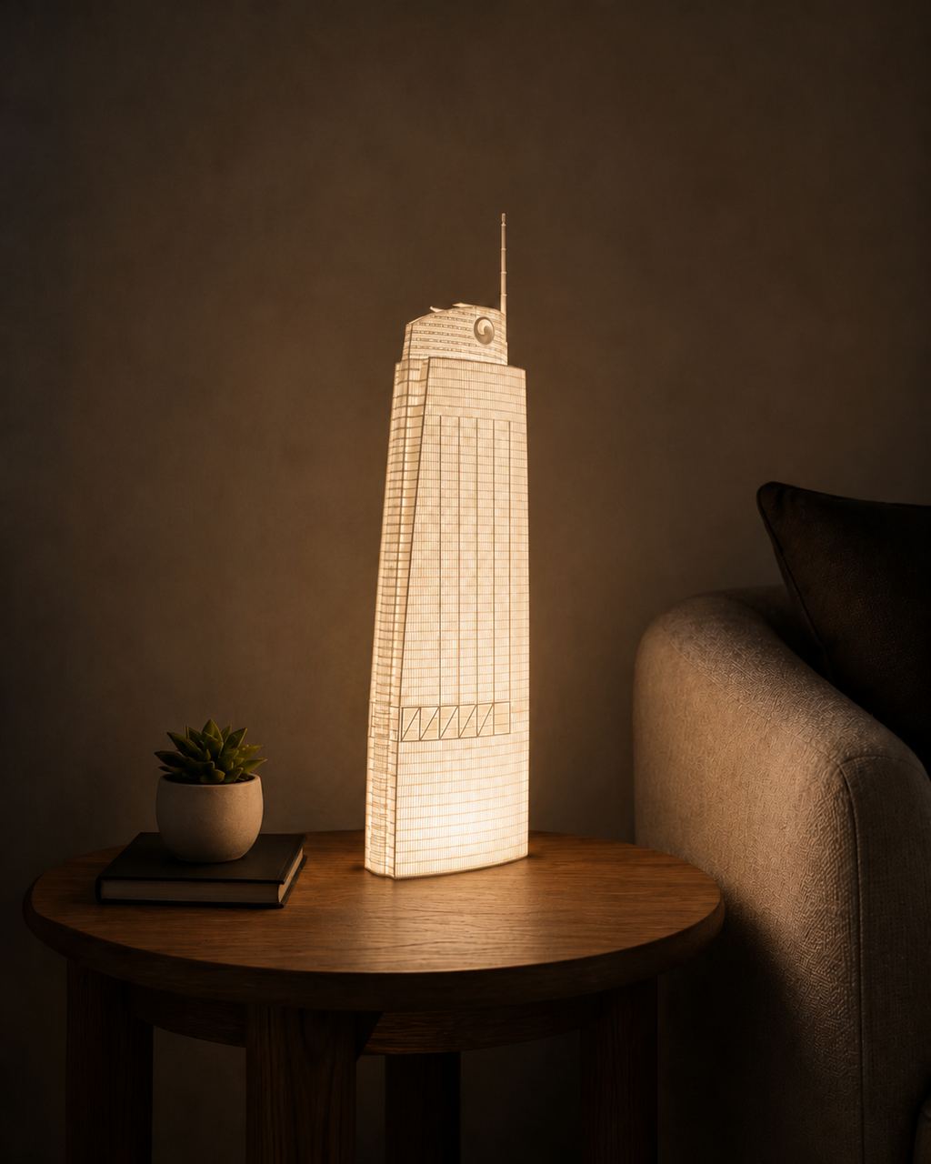 Wilshire Grand Center Lamp