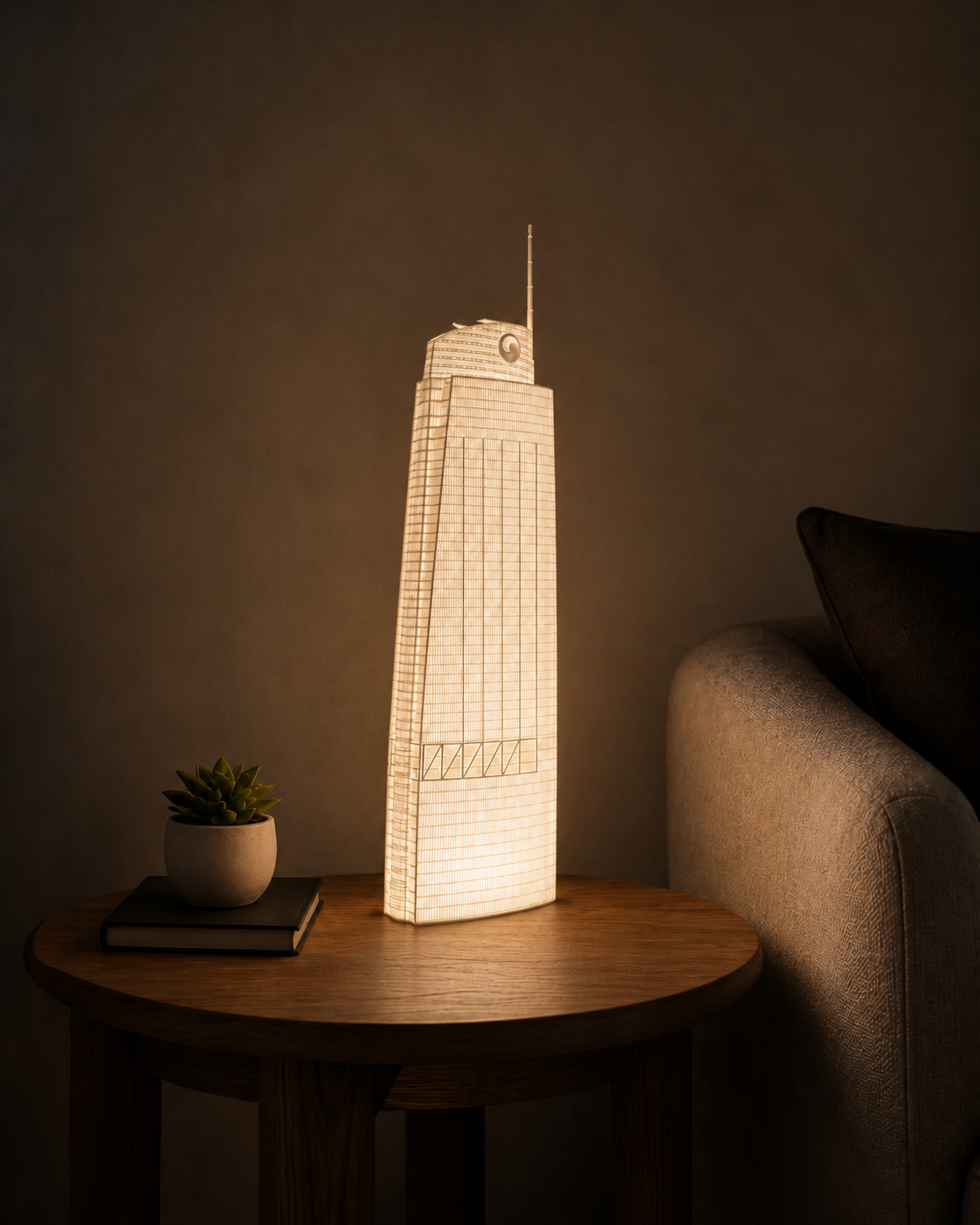 Wilshire Grand Center Lamp