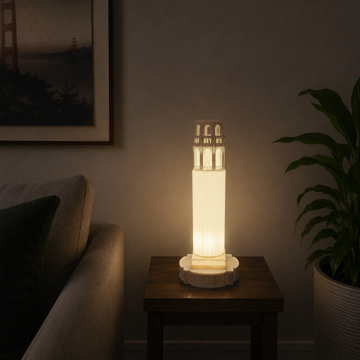 Coit Tower Lamp