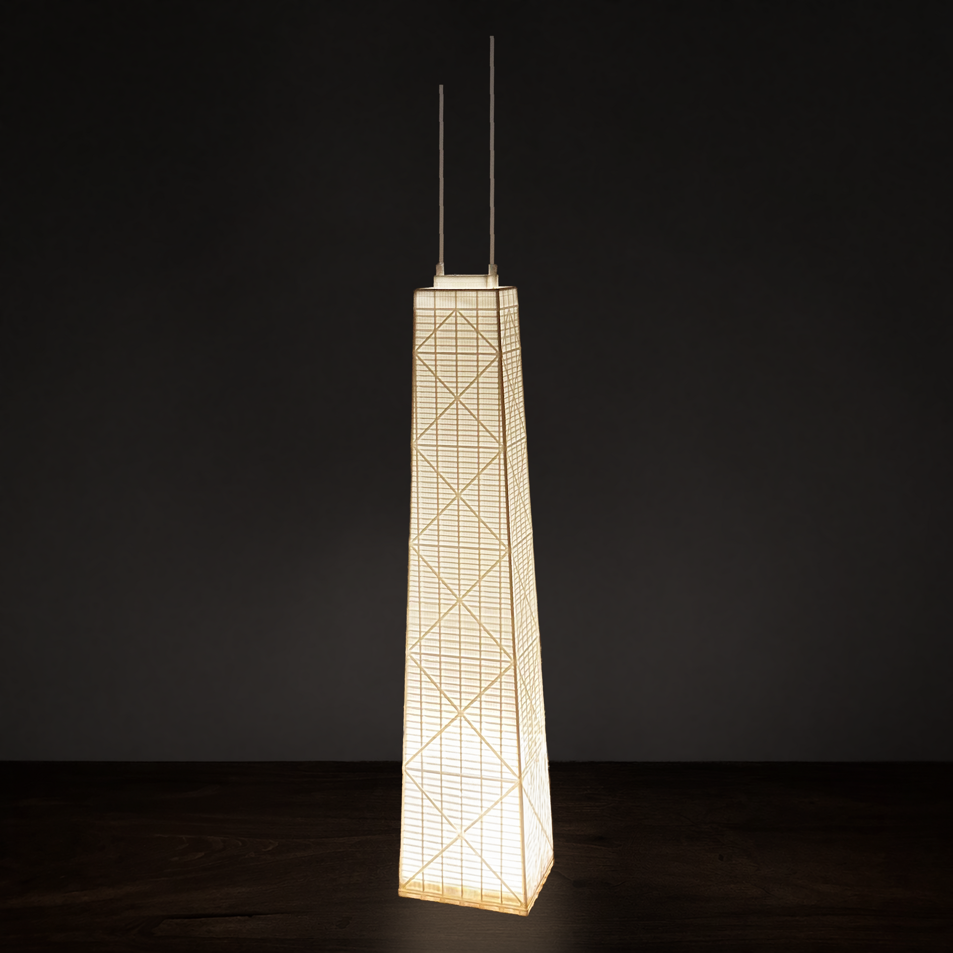 インテリア オブジェ John Hancock Center Lamp – ZedPrints