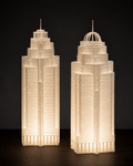 King & Queen Towers Lamp