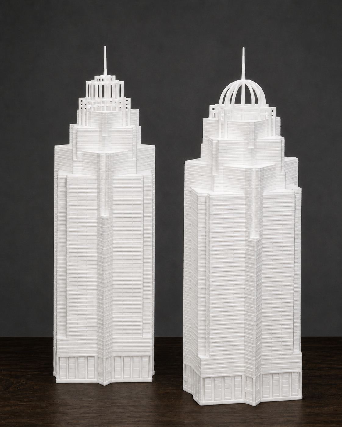King & Queen Towers Lamp
