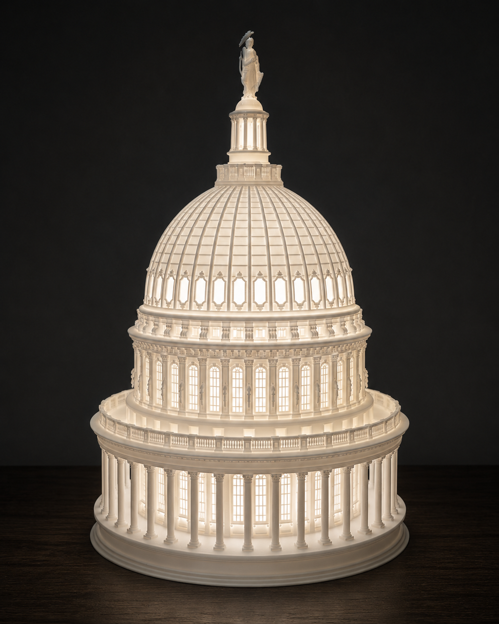 US Capitol Building Lamp