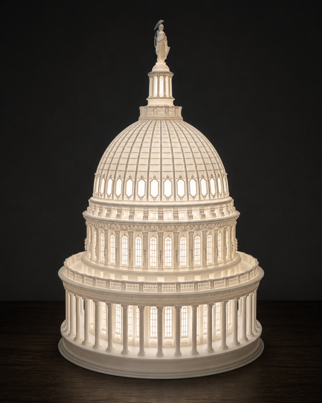 US Capitol Building Lamp