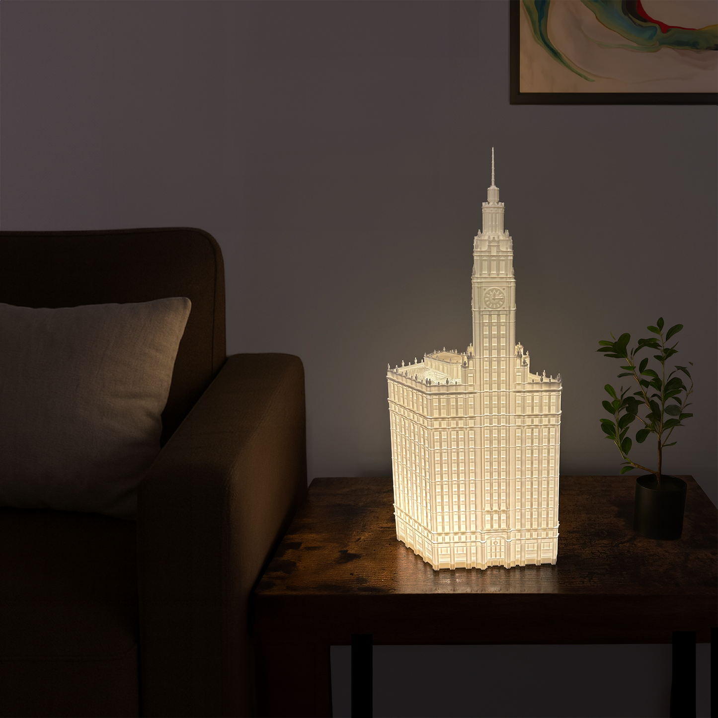 Wrigley Building Lamp